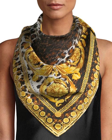 versace scarf womens|More.